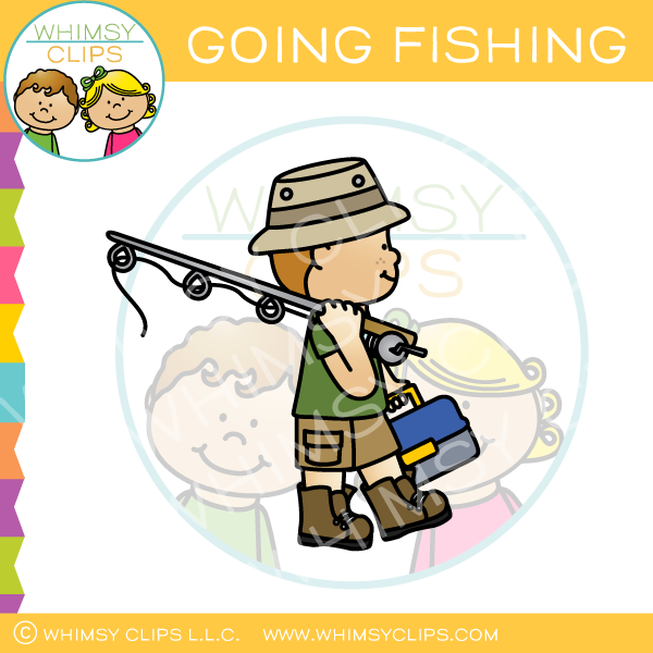 Going Fishing Clip Art