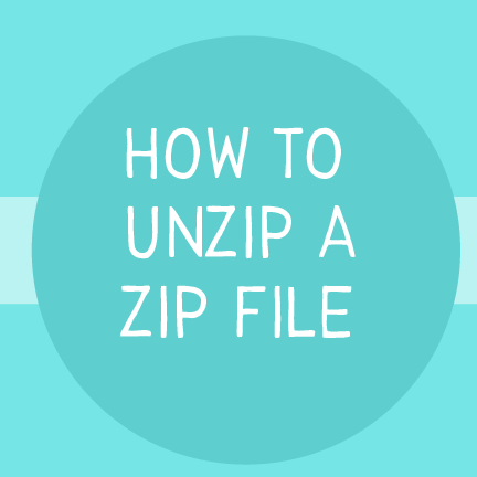How to Unzip a Zip File